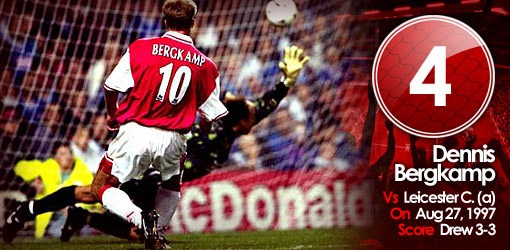 GGG4: Bergkamp v Leicester City, 1997