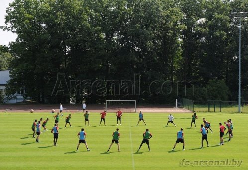Тренировка "Арсенала" в Германии