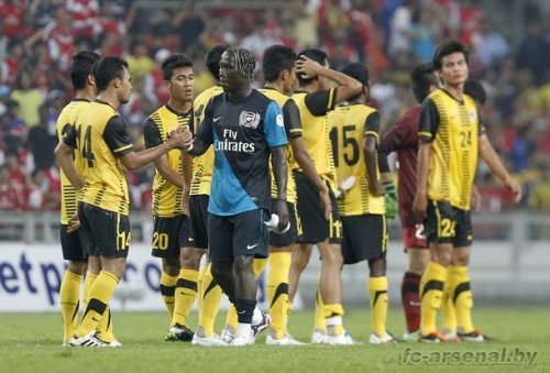 Фотообзор матча Малайзия XI - Арсенал