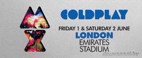 Британская группа Coldplay выступит на "Эмирейтс" этим летом
