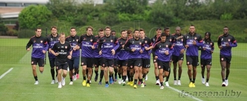 Тренировка "Арсенала", 17 июля