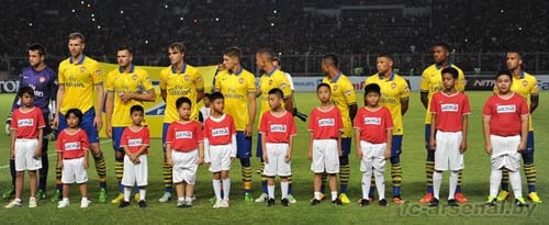 Тур по Азии: Вьетнам 1-7 Арсенал. Отчет