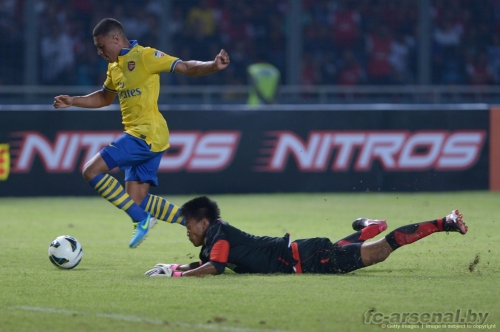 Фотоотчёт матча Индонезия XI - Арсенал