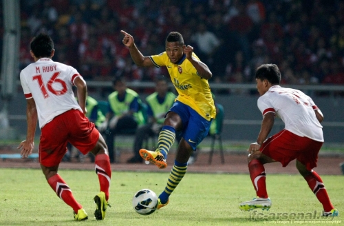 Фотоотчёт матча Индонезия XI - Арсенал