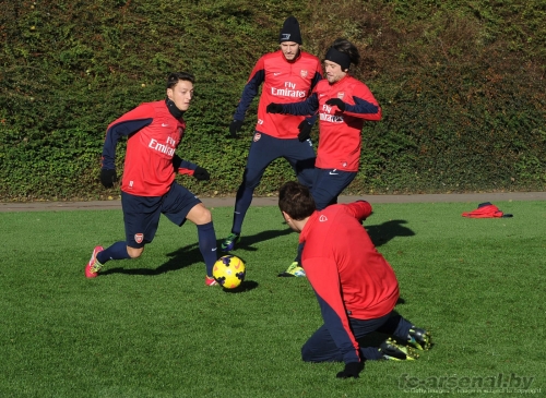 Тренировка "Арсенала". 22 ноября