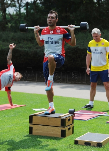 Тренировка "Арсенала", 23 июля. Фото
