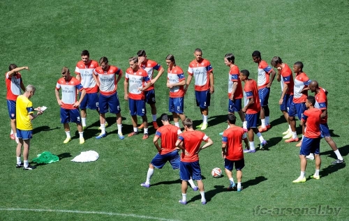 Тренировка "Арсенала", 25 июля. Фото