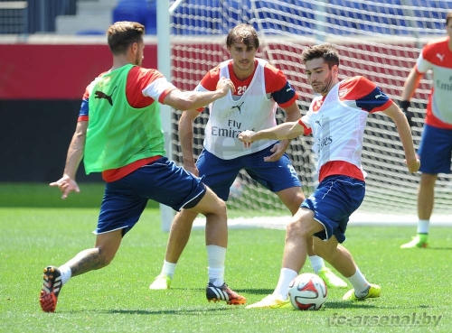 Тренировка "Арсенала", 25 июля. Фото